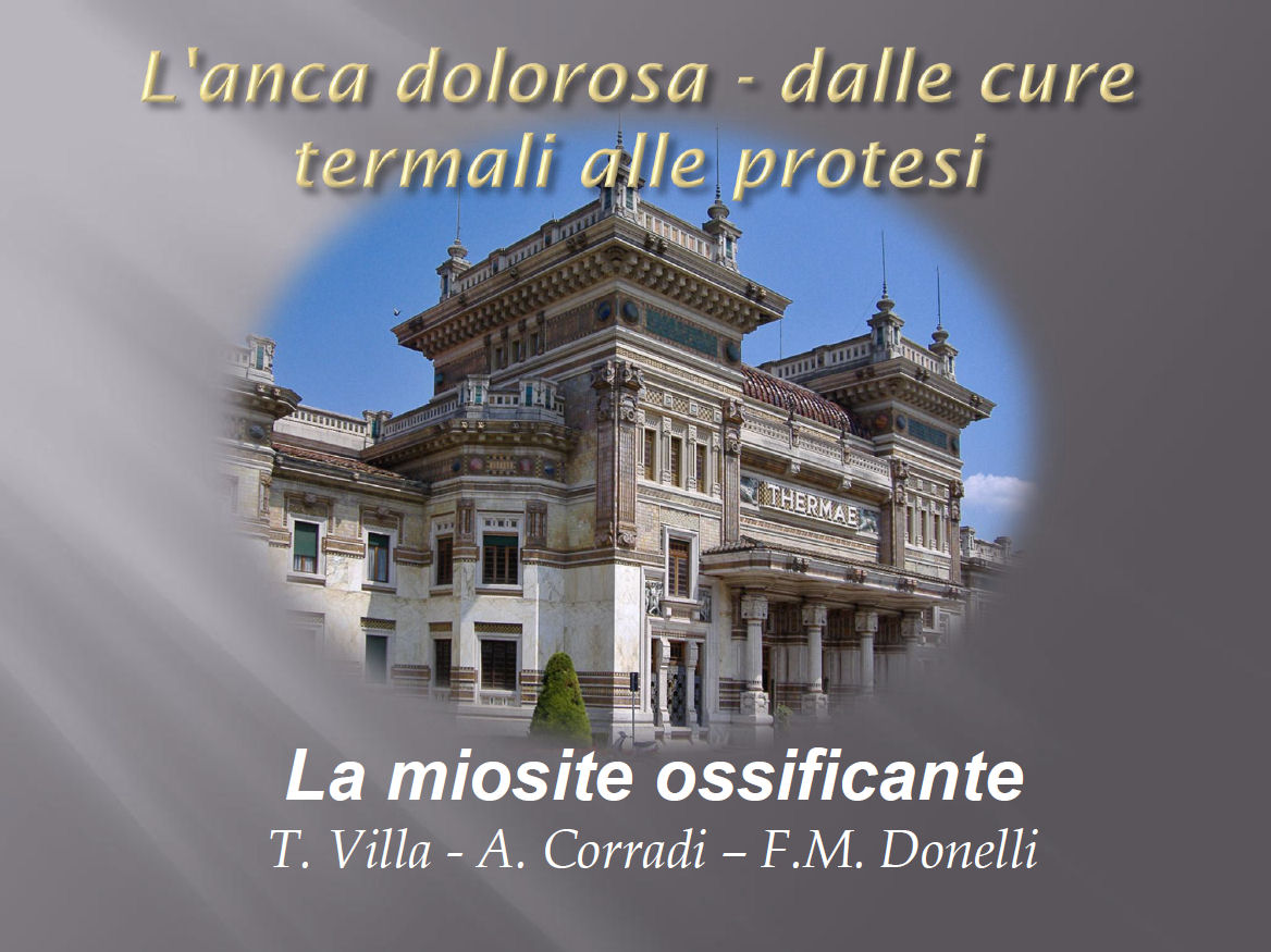 La miosite ossificante